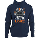 Men's Hoodie - Refuse to Lose Football Motivation