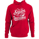 Men's Hoodie - Tis the Season for Touchdowns