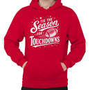 Men's Hoodie - Tis the Season for Touchdowns