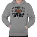 My Personality Is Football Season Men's Hoodie