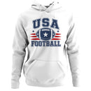USA Football Star Emblem Men's Hoodie