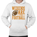 Men's Hoodie - Weekends Are For Football Quote