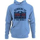Men's Hoodie - Running Up The Score Football Scoreboard
