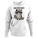 Funny Raccoon Football Meme Men's Hoodie
