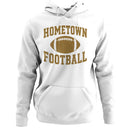 Men's Vintage Hometown Football Distressed Hoodie