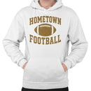 Men's Vintage Hometown Football Distressed Hoodie