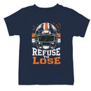Youth's T-shirt - Refuse to Lose Football Helmet