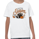 Tis The Season Football Pumpkin Youth T-shirt