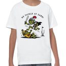 We Tackle At Dawn Frog Football Battle Youth T-shirt
