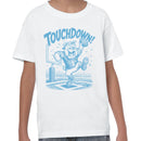 Touchdown Bulldog Football Mascot Youth T-shirt