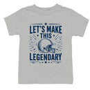Let's Make This Legendary Football Helmet Youth T-shirt
