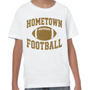 Hometown Football Vintage Distressed Youth T-shirt