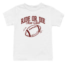 Youth's Ride Or Die Fan Club Football T-shirt