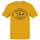 Eat Drink Yell at the Screen Repeat Men's T-shirt