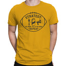 Eat Drink Yell at the Screen Repeat Men's T-shirt