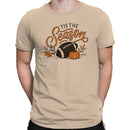 Tis The Season Football Pumpkin Men's T-shirt