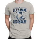 Let's Make This Legendary Football Helmet Men's T-shirt