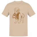 Football Dog Mascot Varsity Jacket Men's T-shirt