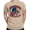 Rise and Grind Game Day Football Men's T-shirt