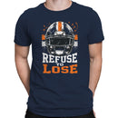 Men's T-shirt - Refuse to Lose Football Helmet