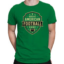 Great American Football Game Badge Men's T-shirt