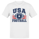USA Football Star Emblem Men's T-shirt