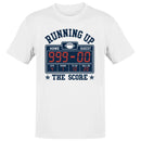 Running Up The Score Football Scoreboard Men's T-shirt