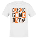 Game Day Football Block Design Men's T-shirt