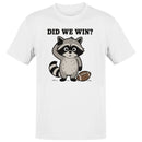 Funny Raccoon Football Meme Men's T-shirt