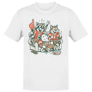 Funny Animals Watching Football Men's T-shirt