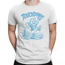 Touchdown Bulldog Football Mascot Men's T-shirt