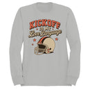 Football Men's Sweatshirt - Kickoff Is My Love Language