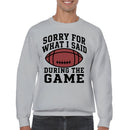 Funny Football Dad Joke Men's Sweatshirt
