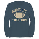 Football Theme Men's Sweatshirt - Game Day Tradition