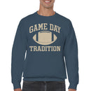 Football Theme Men's Sweatshirt - Game Day Tradition