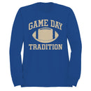 Football Theme Men's Sweatshirt - Game Day Tradition