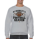 My Personality Is Football Season Men's Sweatshirt