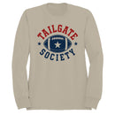Tailgate Society Men's Sweatshirt - Football Emblem