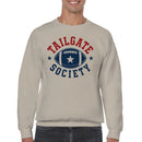 Tailgate Society Men's Sweatshirt - Football Emblem