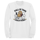 Men's Sweatshirt - Hall of Fame Couch Potato Humor