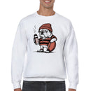 Bulldog Rugby Ball Beanie Men's Sweatshirt