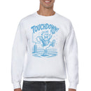 Bulldog Football Mascot Men's Sweatshirt