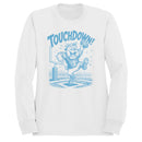 Bulldog Football Mascot Men's Sweatshirt