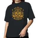 Dia De Los Muertos Floral Sugar Skull Women's T-shirt