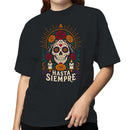 Hasta Siempre Sugar Skull Dia de los Muertos T-shirt