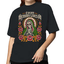 Every Memory Lives On Day of the Dead Women's T-shirt