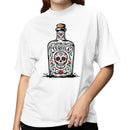 Tequila Sugar Skull Floral Women's T-shirt