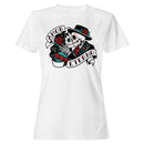Till Death We Do Art Sugar Skull Women's T-shirt