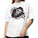 Till Death We Do Art Sugar Skull Women's T-shirt