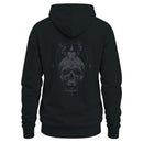 Men's Hoodie - Dripping Skull Candle Occult Art